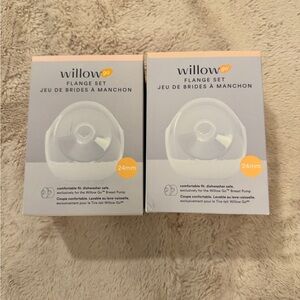 Willow Go Flange Sets 24 mm